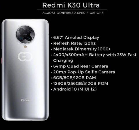 Redmi K30 Ultra