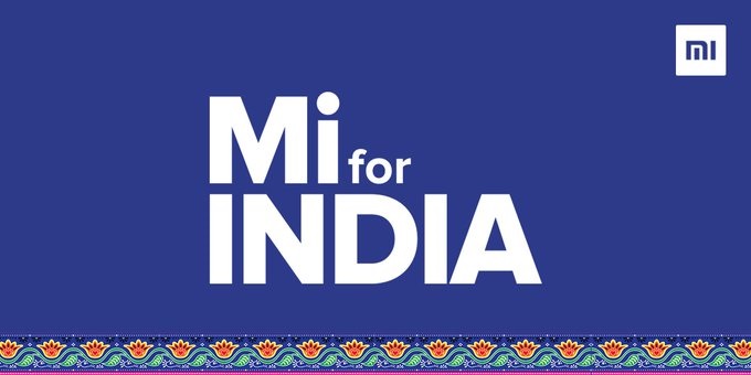 小米印度推出全新Mi for INDIA品牌LOGO
