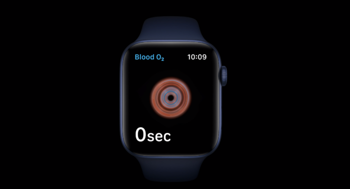 Apple Watch Series6支持血氧检测